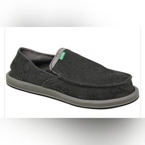 Sanuk Pick Pocket Denim Sidewalk Surfer,size 10